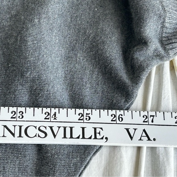 Velvet Rhinestone Studded Casmere Dolman Sleeves Sweater Petite - Picture 11 of 13